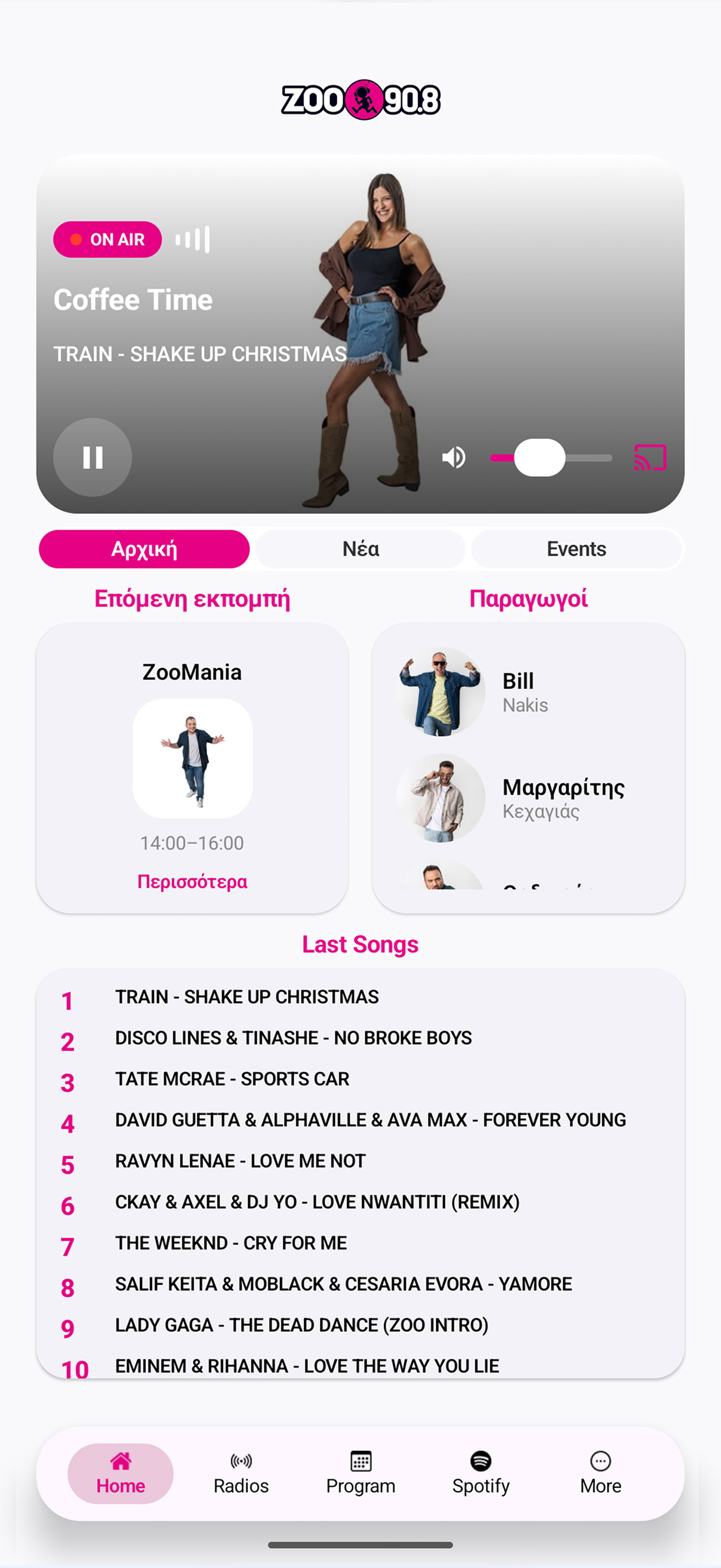 ZOO 90.8 app preview